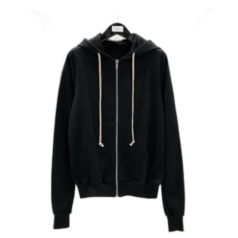Black Zip Hoodie