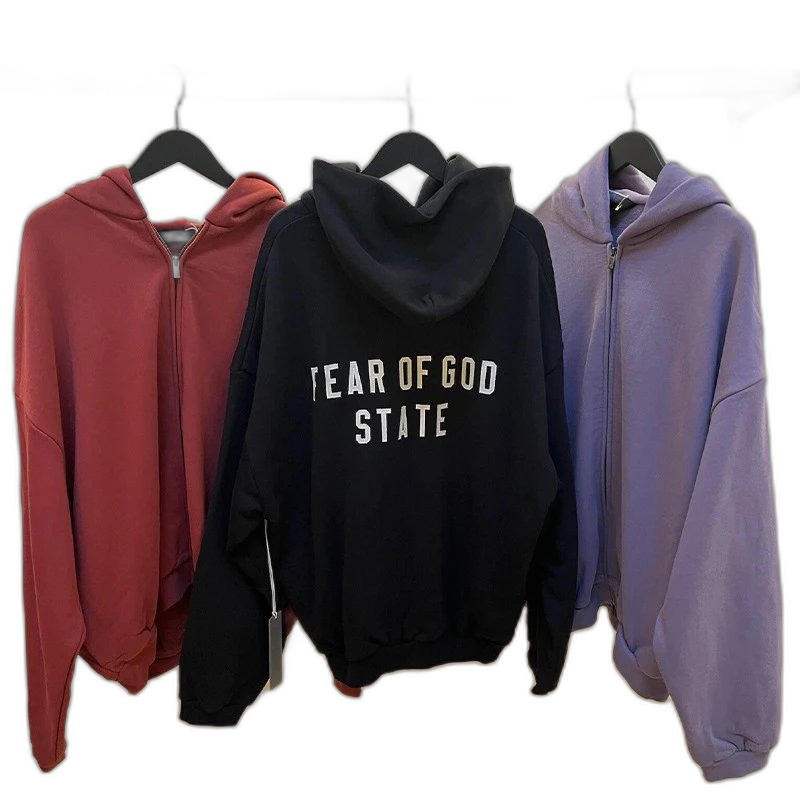 Fear Of God Zip Hoodie